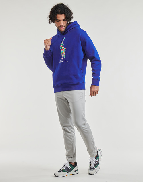Polo Ralph Lauren - SWEATSHIRT BIG POLO PLAYER Azul / Royal / Zafiro / Estrella