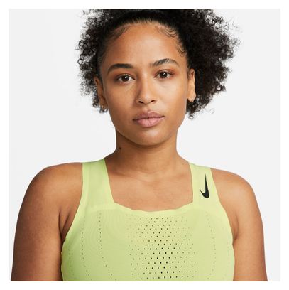 Débardeur Nike Dri-Fit ADV AeroSwift Femme Jaune