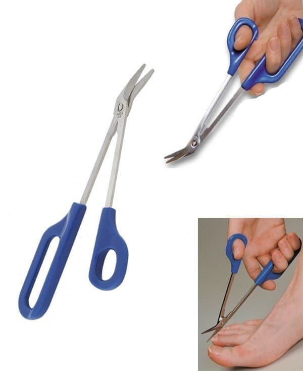 Lang Ergonomisk Tåneglesaks