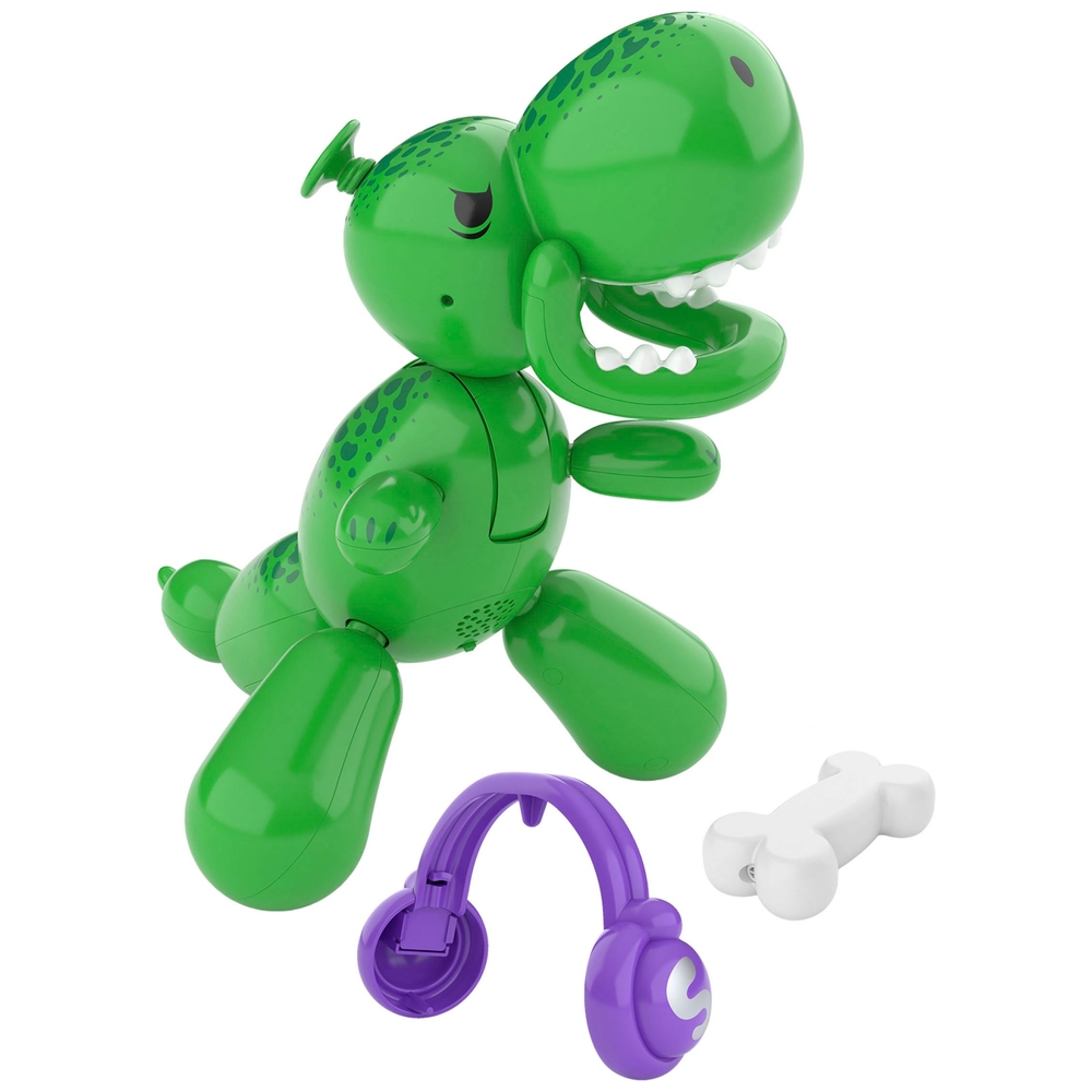 Squeakee, der interaktive Ballon-Dino