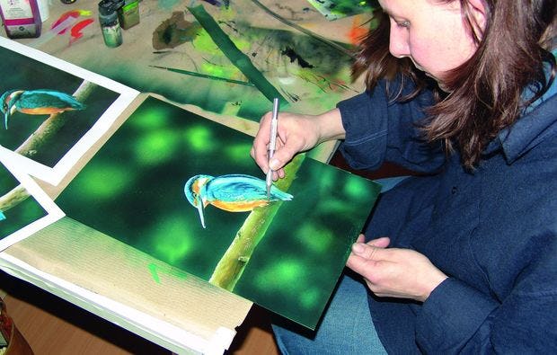 Airbrush Workshop in Hamburg als Geschenkidee