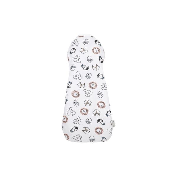 Meyco Cocoon Inbakerslaapzak Animal 70 cm