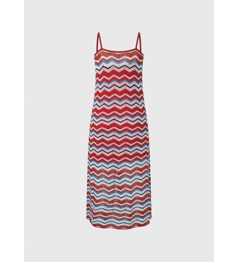 Vestido vermelho Frida da Pepe Jeans