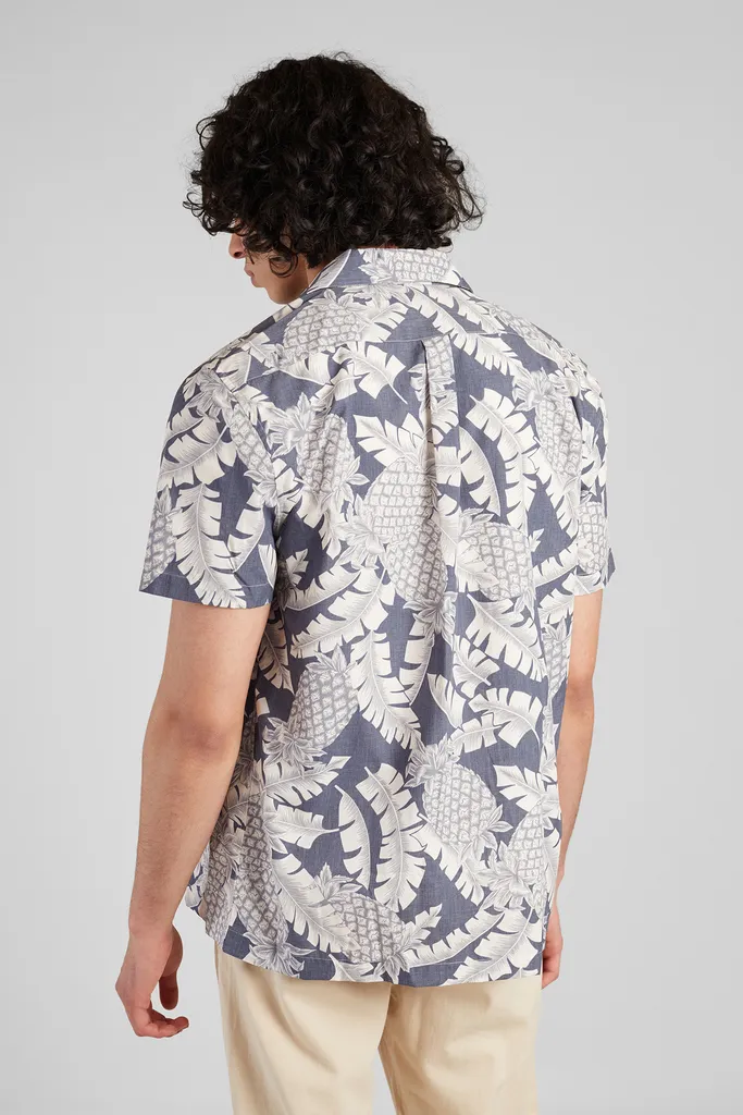 Chemise Imprimée Manches Courtes en coton japonais L'Exception Paris