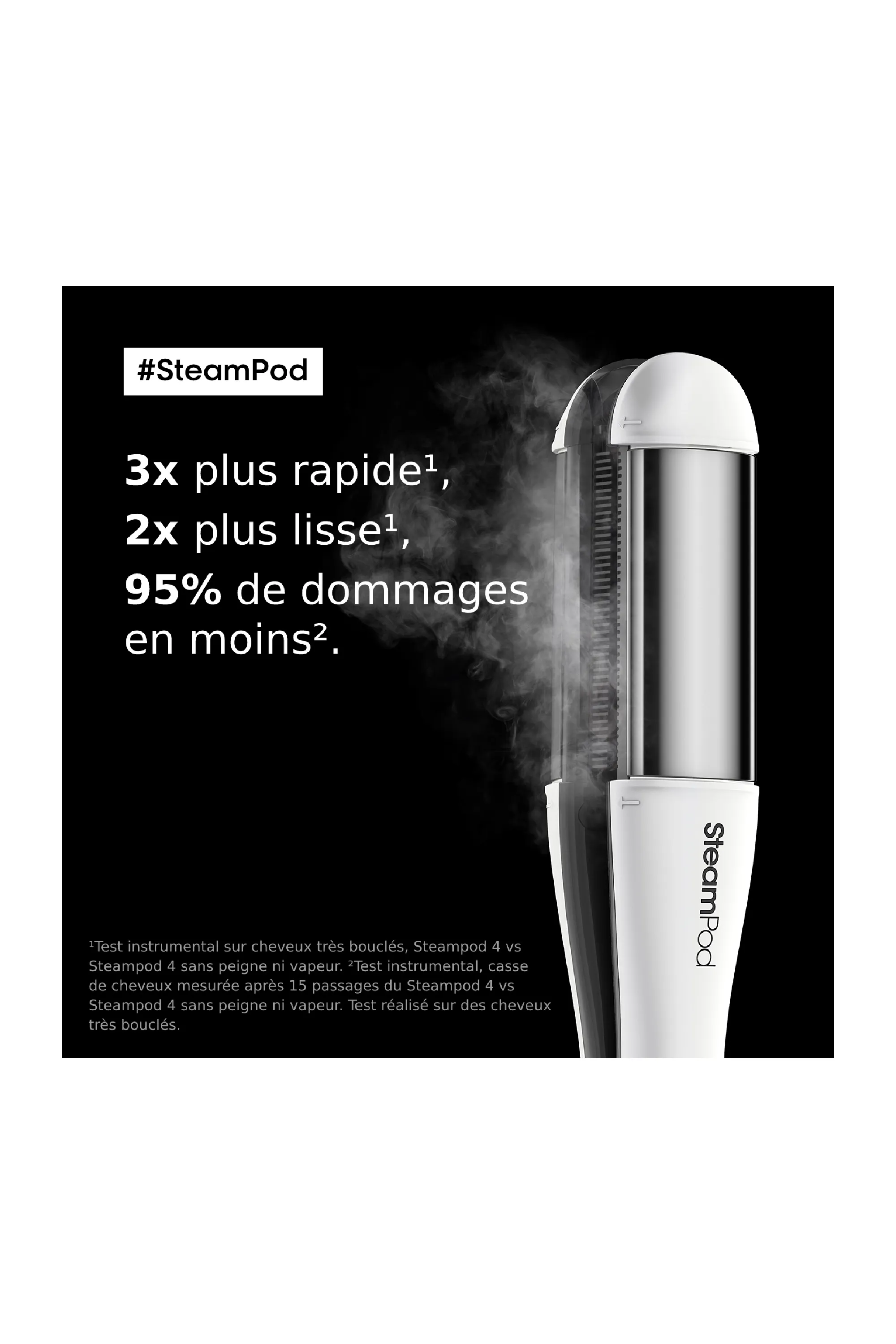L'Oréal Professionnel Lisseur boucleur Steampod V4