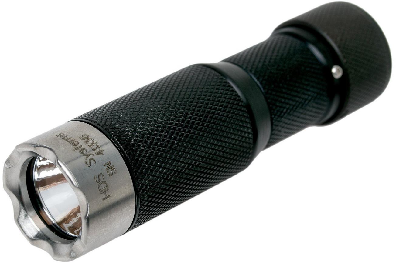 HDS Systems EDC Custom Rotary zaklamp, 300 lumen