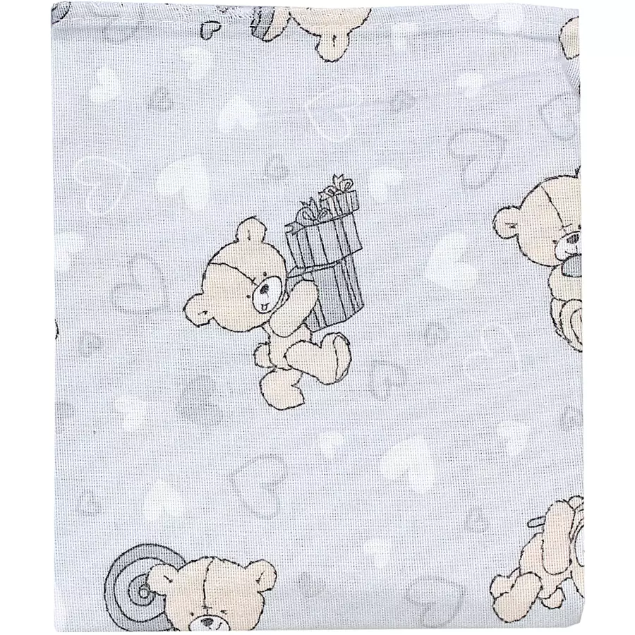 TupTam Baby Moltontücher Flanellwindeln 70x80 5er Set gelbgrau