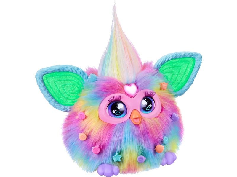 Furby Funktionsplüsch Furby (Farbmix) -DE- Interaktives Spielzeug mit 15 Modeaccessoires