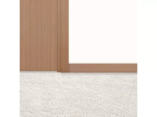 Plinthes assorties pour bloc-porte Premium aspect chêne gris