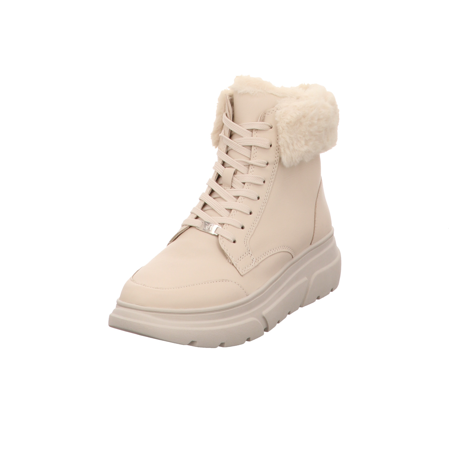 Caprice Stiefel weiss/weiss kombi