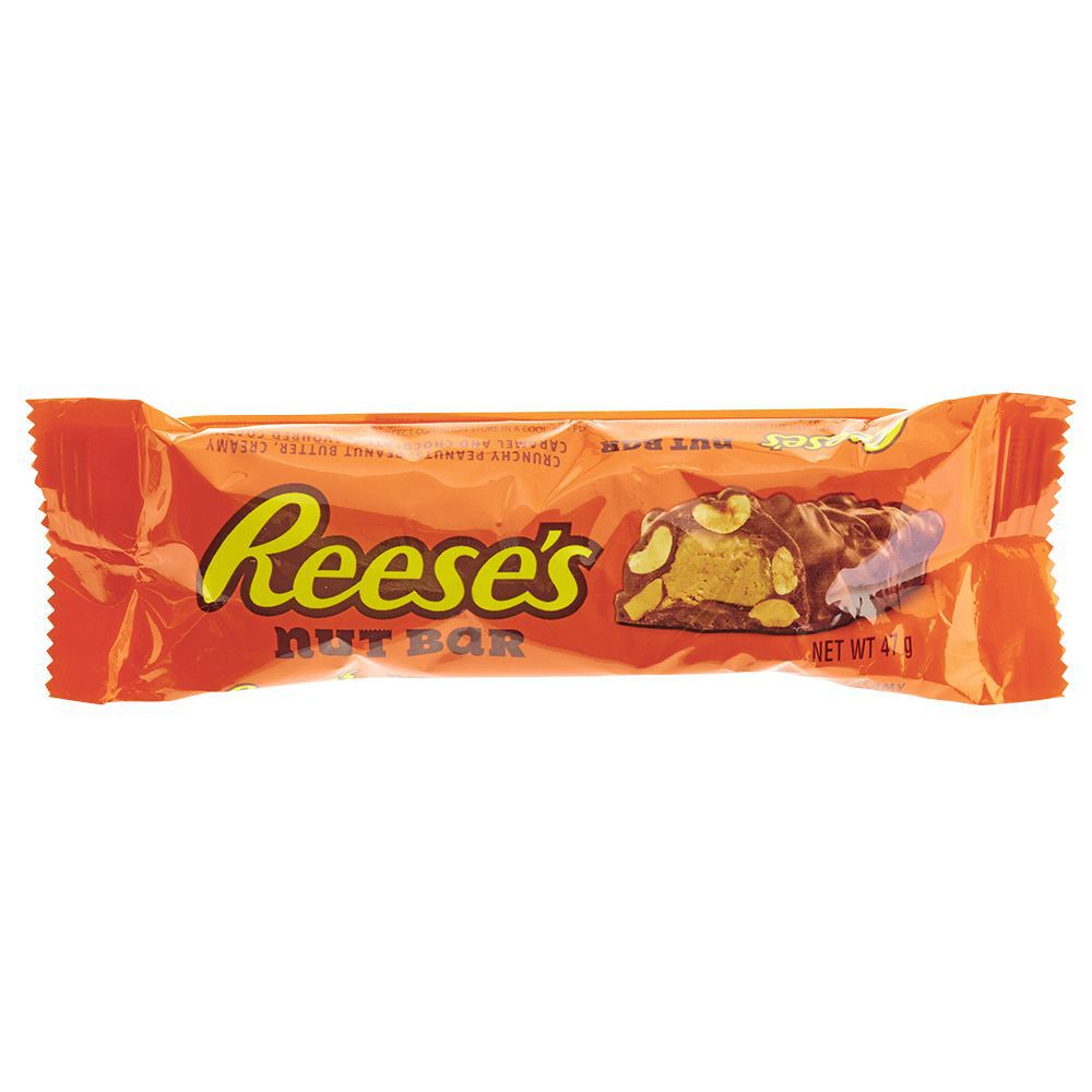 Barre chocolatée Hershey's Reese's nut bar beurre d'arachides 47g