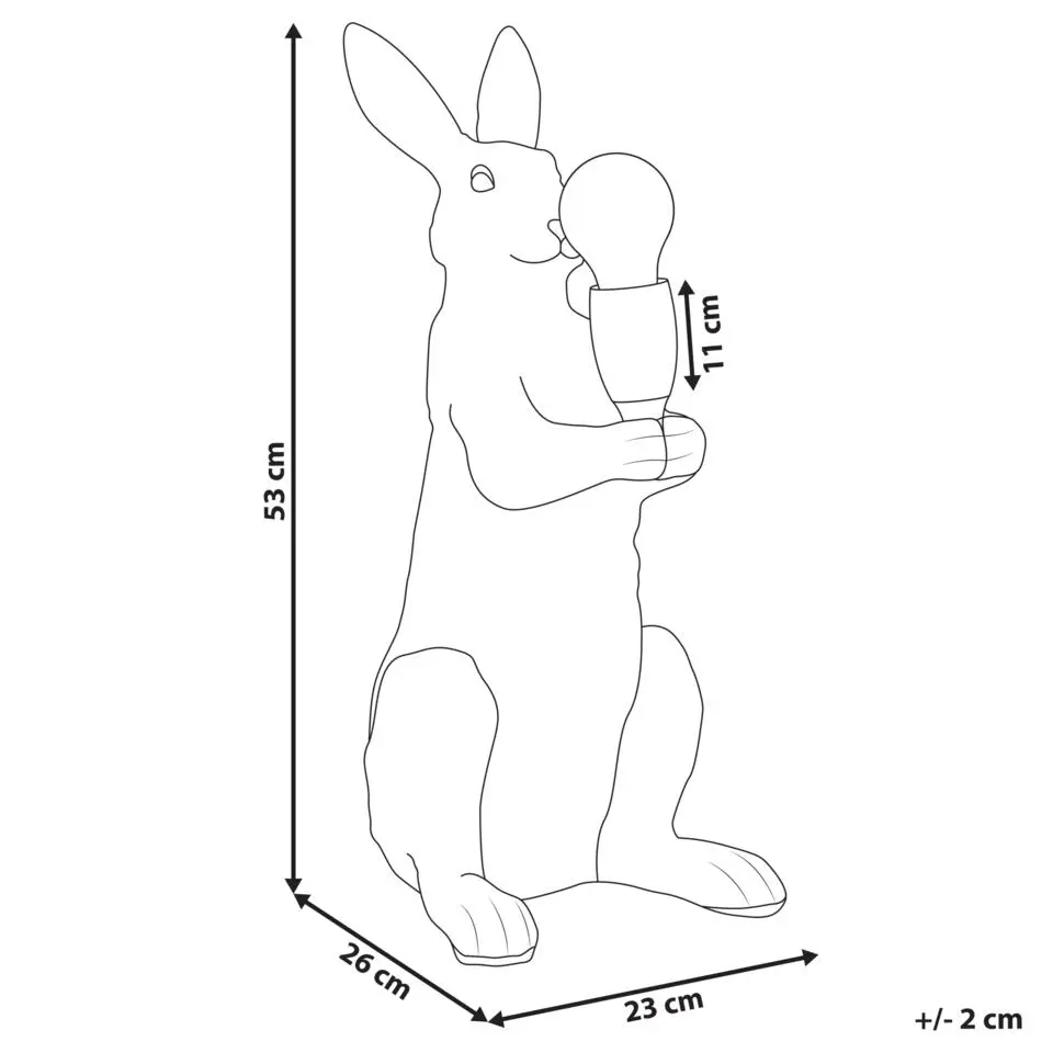 BUGS - Tafellamp - Goud - Polyresin
