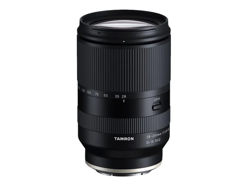 Tamron A071 - Zoomobjektiv - 28 mm - 200 mm - f/2.8-5.6 DI III RXD - Sony E-mount - for Sony Cinema Line; a VLOGCAM; a1; a1 II; a6700; a7 IV; a7C; a7C II; a7CR; a7R V; a9 III