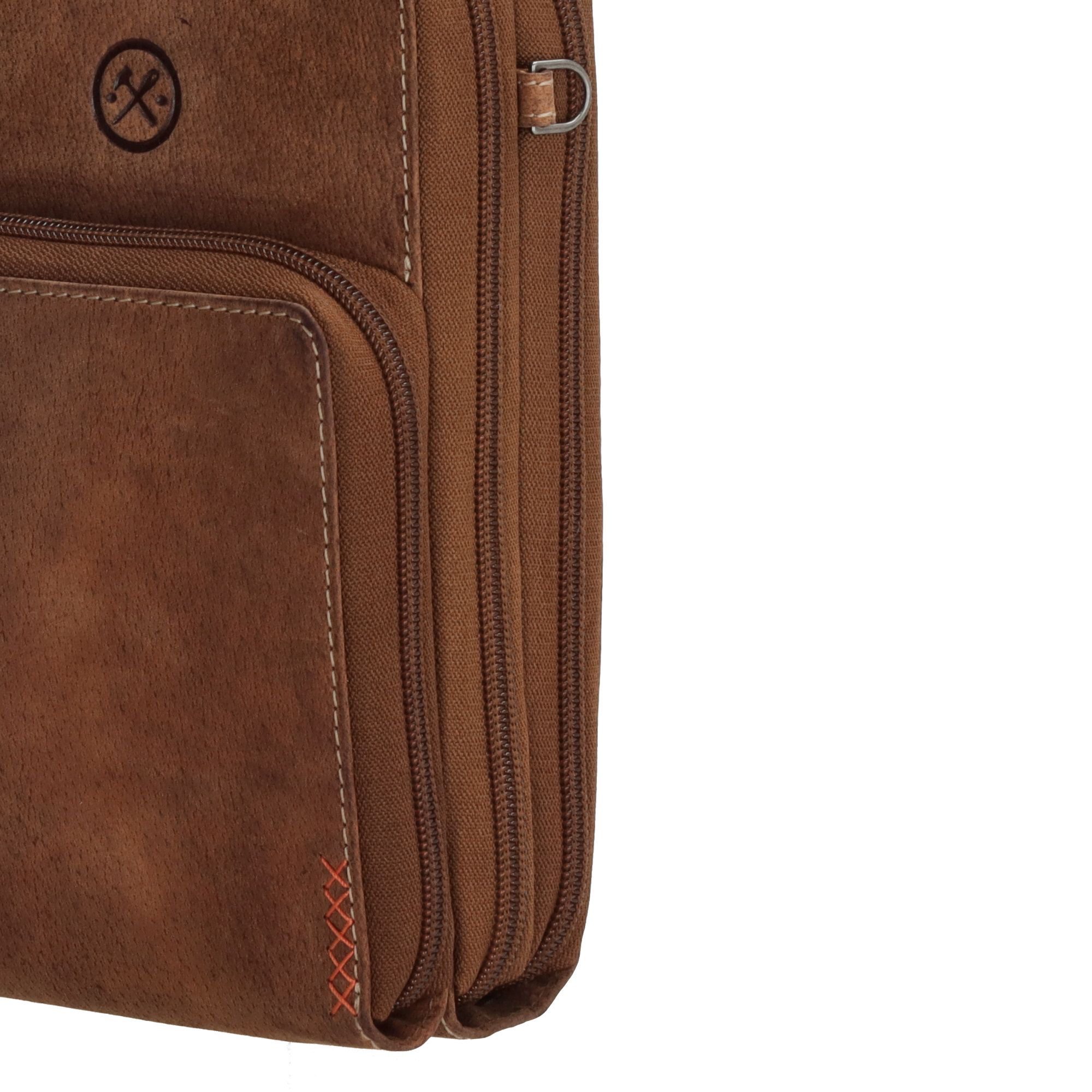 Hide & Stitches Idaho Telefoontasje Bruin
