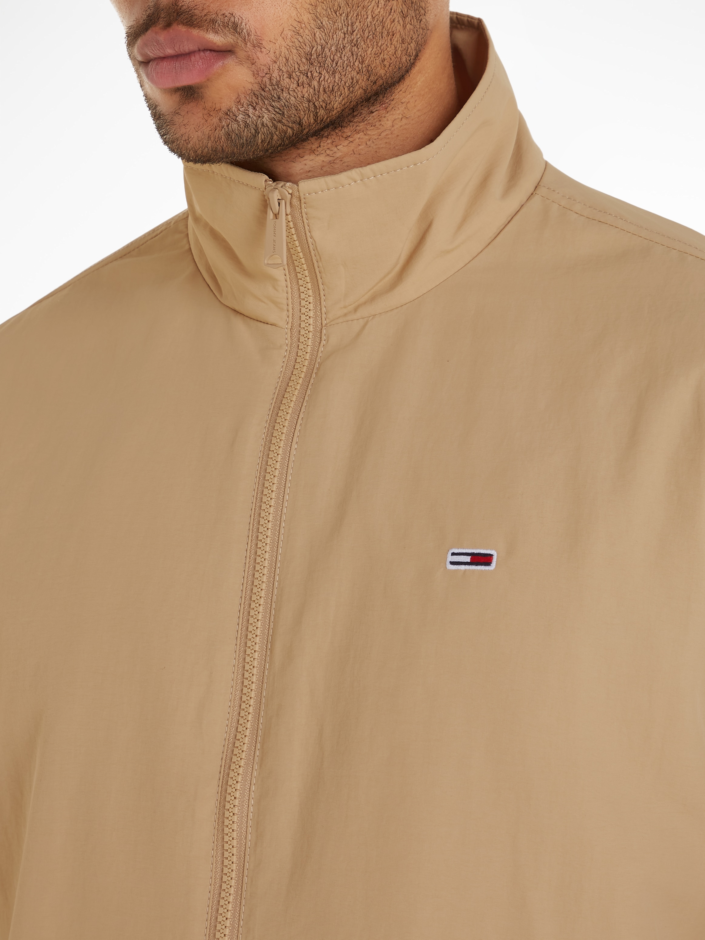 Tommy Jeans Plus Collegejacke »TJM ESSENTIAL JACKET EXT« Grosse Grössen und Logostickerei