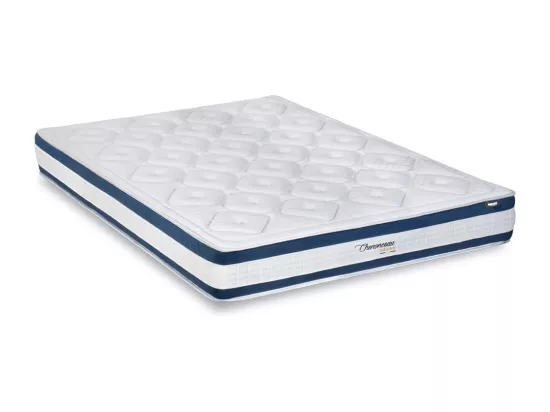 BELLECOUR LITERIE | Matelas CHENONCEAU 140x190 cm | Mousse avec mémoire de forme