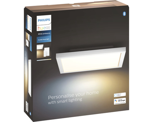Philips Hue Paneel White Ambiance 46,5W 3550 lm 60x60 cm wit + dimmer - Compatibel met SMART HOME van Hornbach