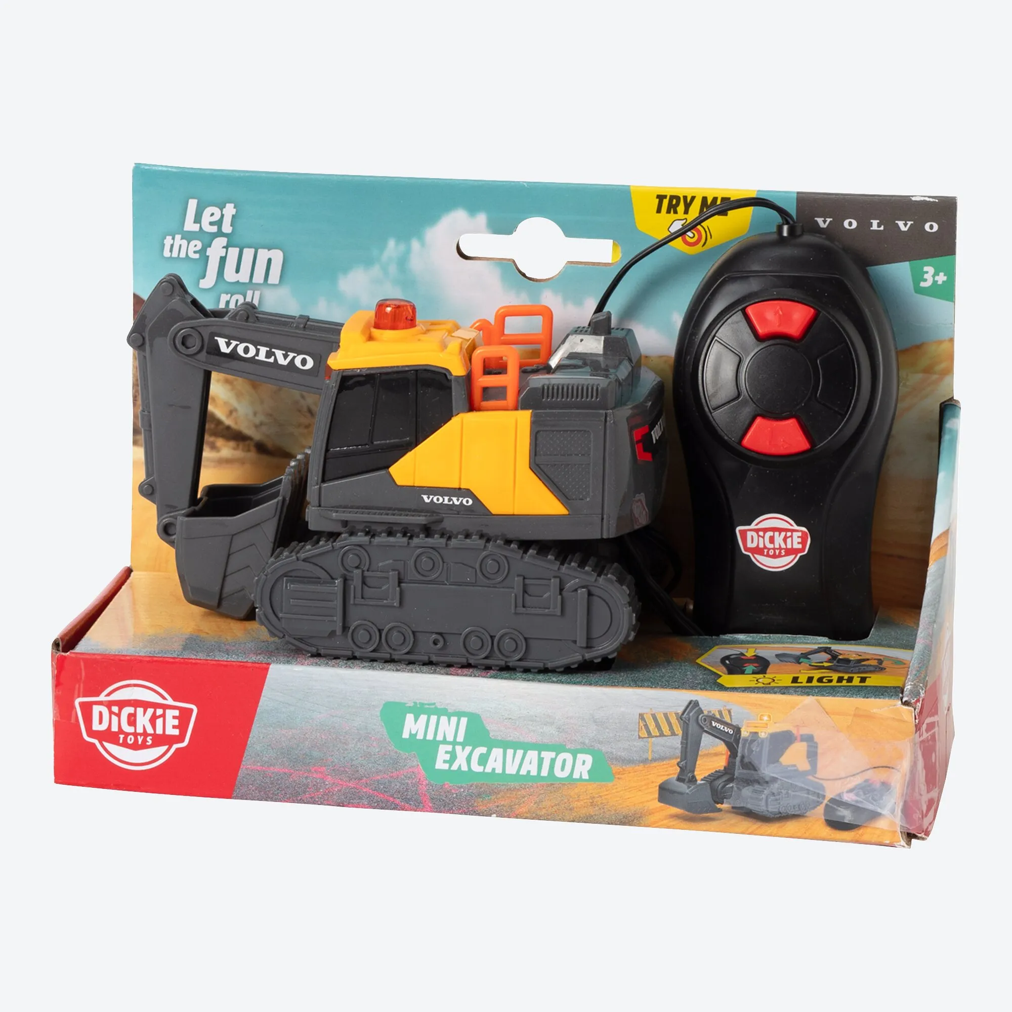Dickie Mini-Fahrzeug mit Fernbedienung, ca. 14cm