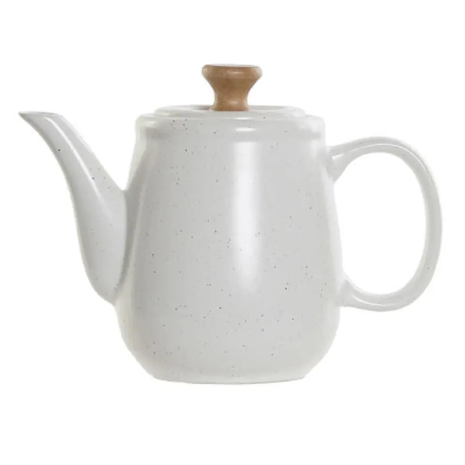 Items Kitchen Theepot Ceylon - keramiek - 1000 ml - wit