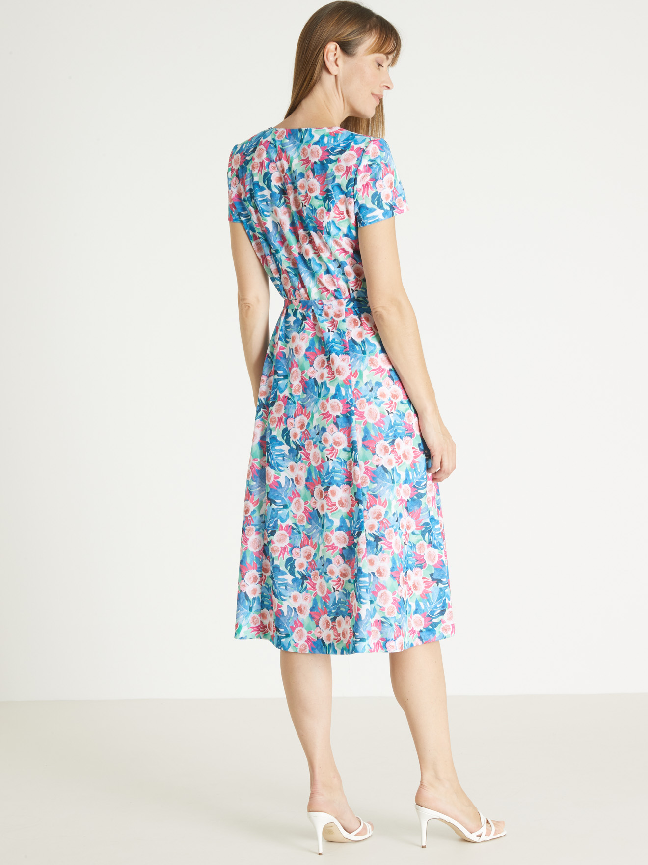 Robe maille fluide