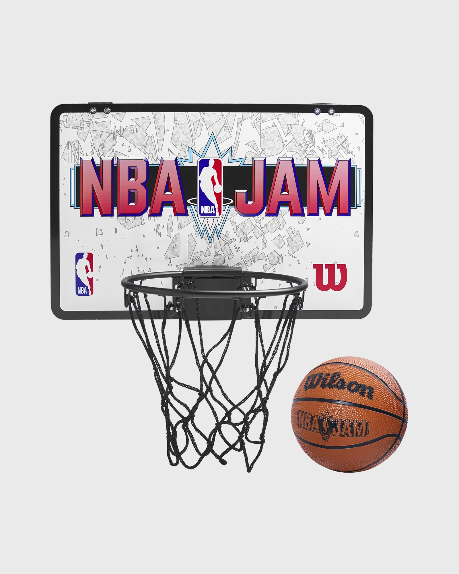 WILSON NBA JAM MINI HOOP (+ NBA JAM STICKERS)