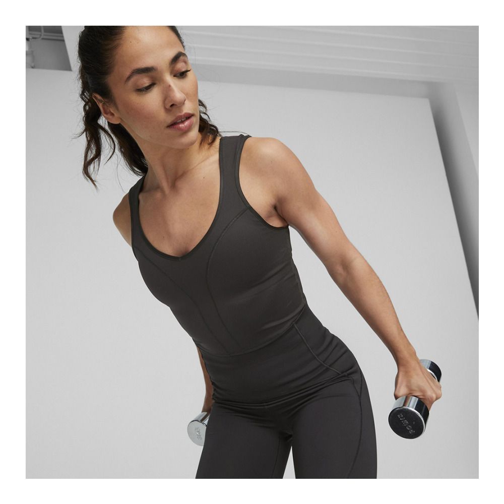 Puma CONTOUR - Débardeur Femme puma black