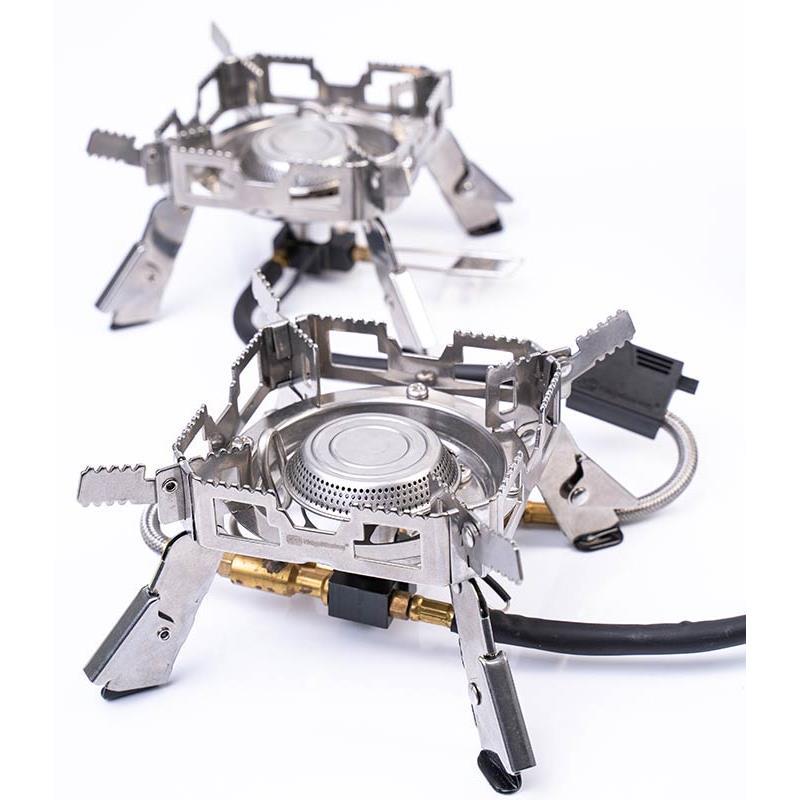 Ensemble 2 Réchauds Ridge Monkey Quad Connect Pro Mini