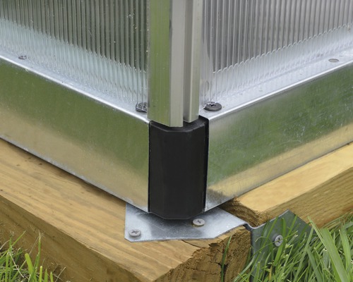 Palram Kas – Canopia Bella 8x8 Dubbelwandige Polycarbonaat Panelen 6 mm 244 x 244 cm Aluminium
