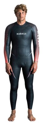 Combinaison de Natation Nabaji Néoprène OWS 900 Noir / Rouge