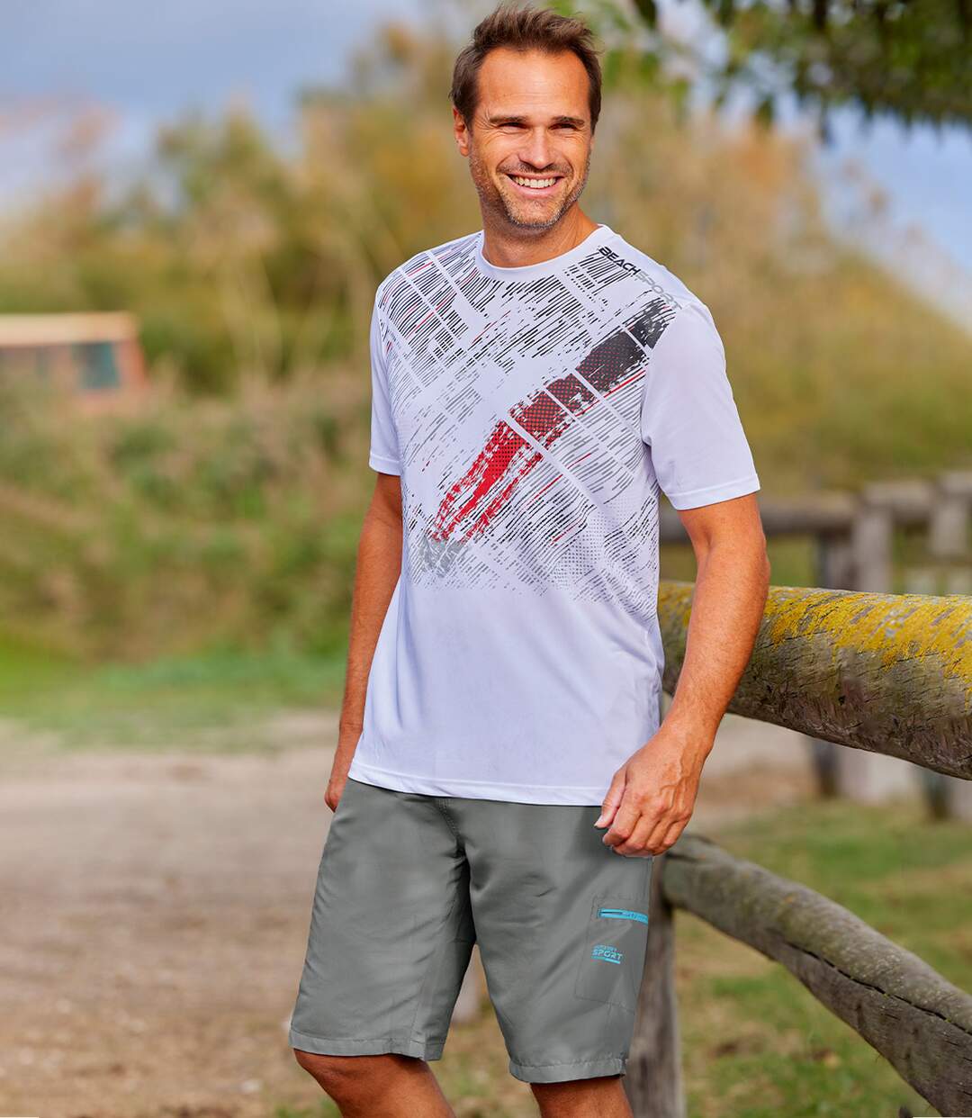 Lot de 3 Tee-Shirts Beach Sport