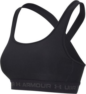 Under ArmourCrossback Mid Bra - schwarz