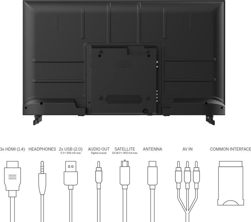 Thomson - 40FD2S13 - Full HD TV - Zwart - LED