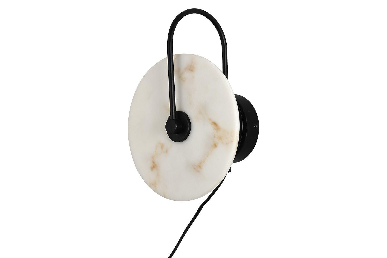 Avry vegglampe Alabast glass Ø25cm med LED lyskilde 5W