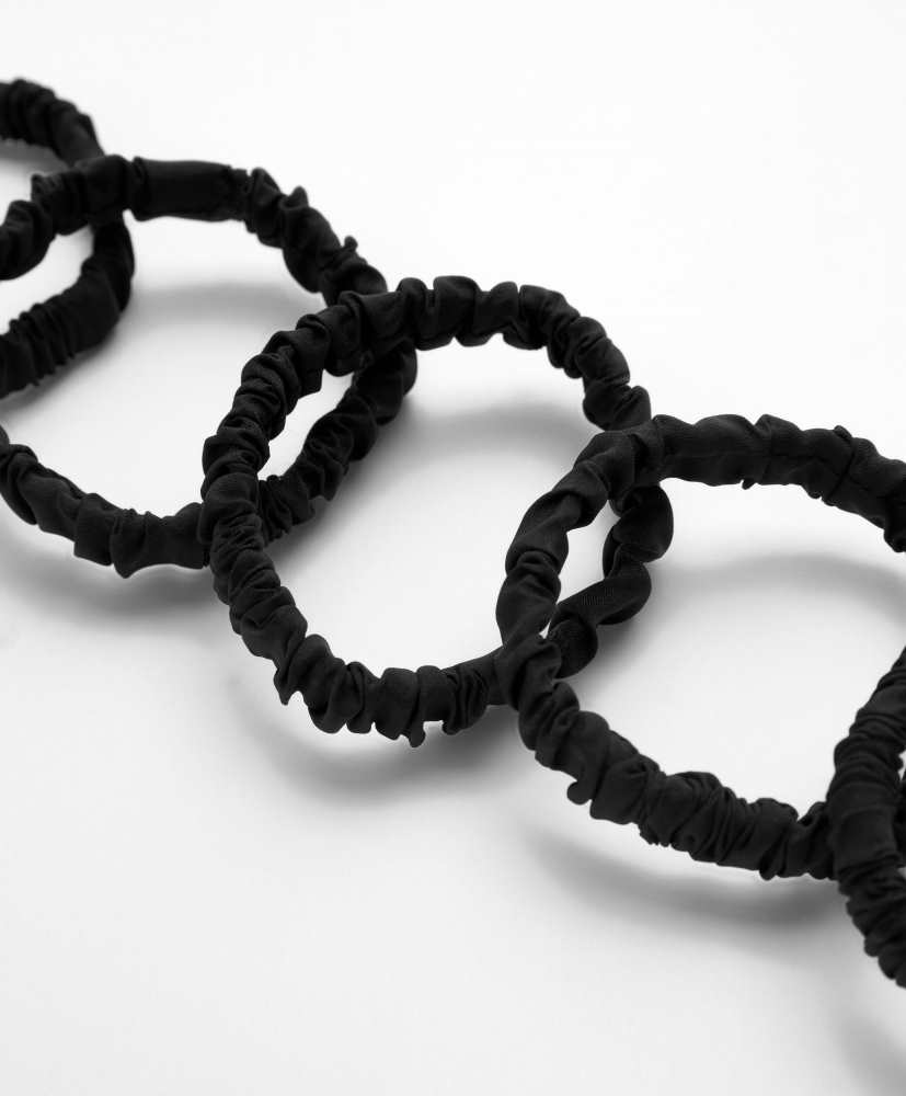 5 elásticos de cabelo