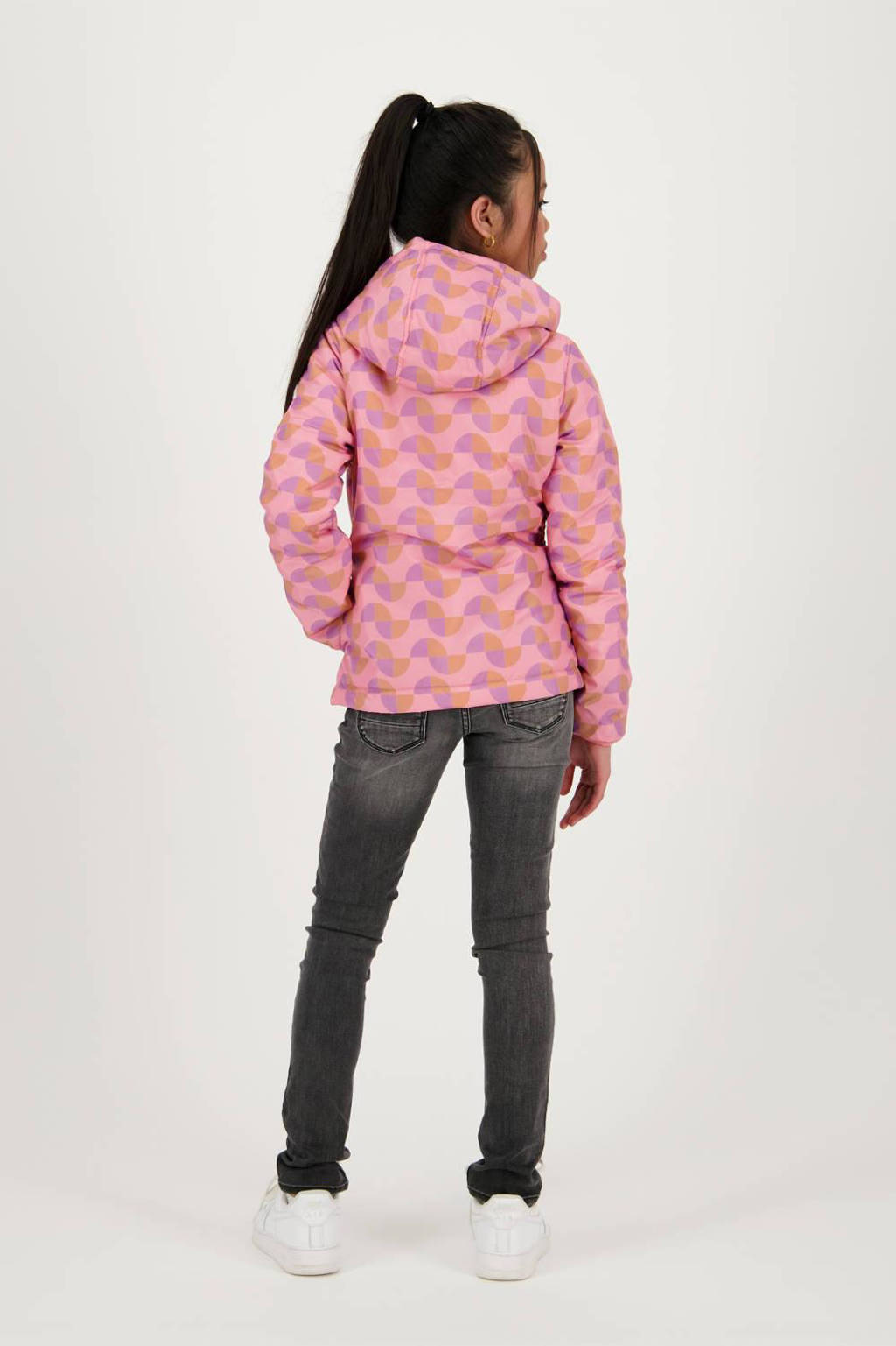 Raizzed zomerjas Inaya met all over print roze/paars/oranje