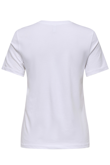 Only witte dames t-shirt