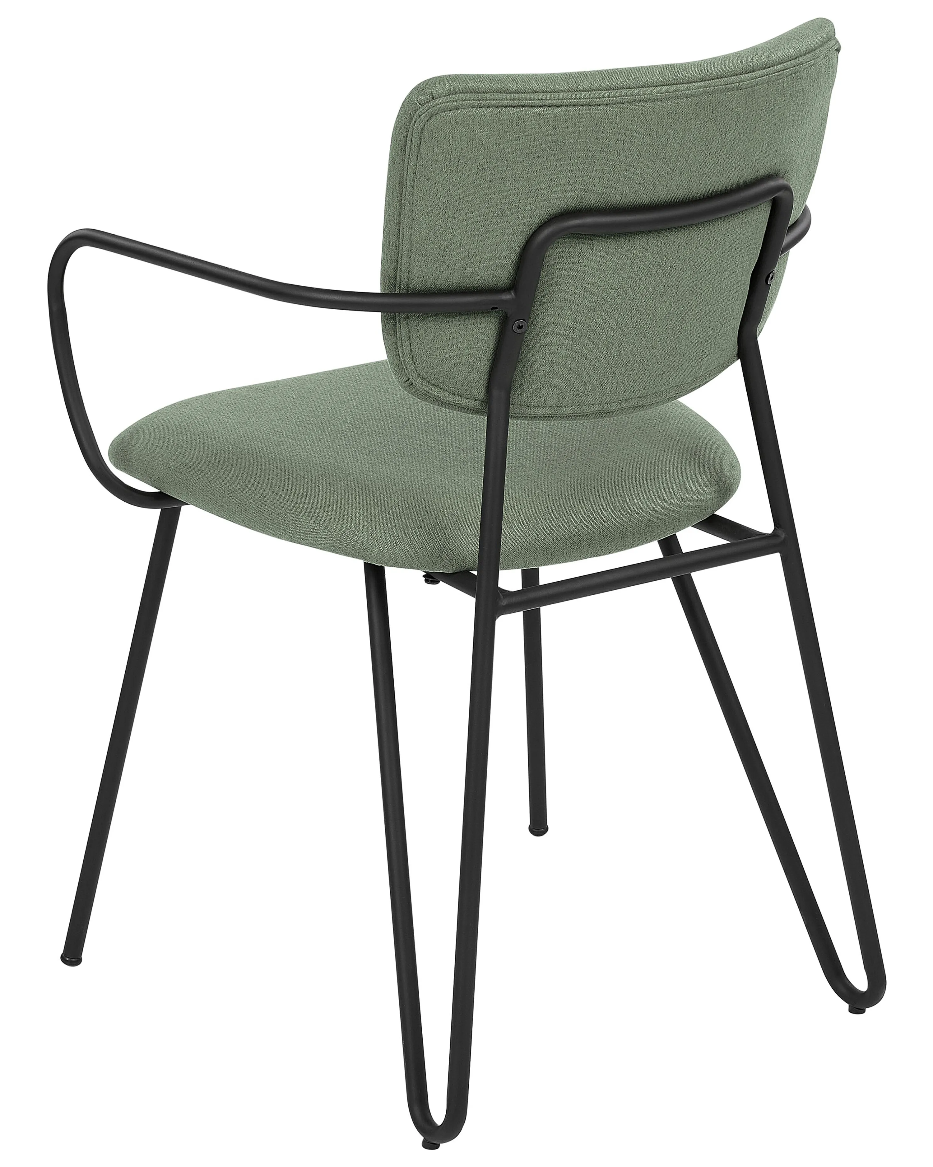 Set van 2 eetkamerstoelen ELKO Donkergroen