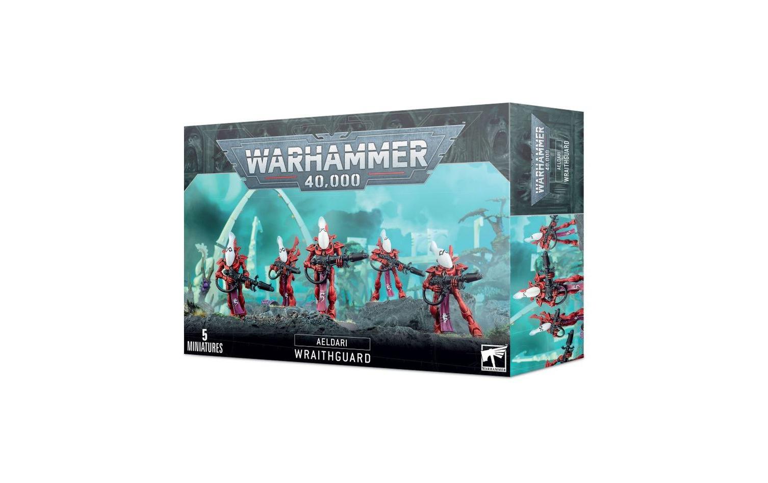Figurenset Warhammer 40.000 WraithguardWarhammer 40.000 Miniaturen: Aeldari Wraithguard