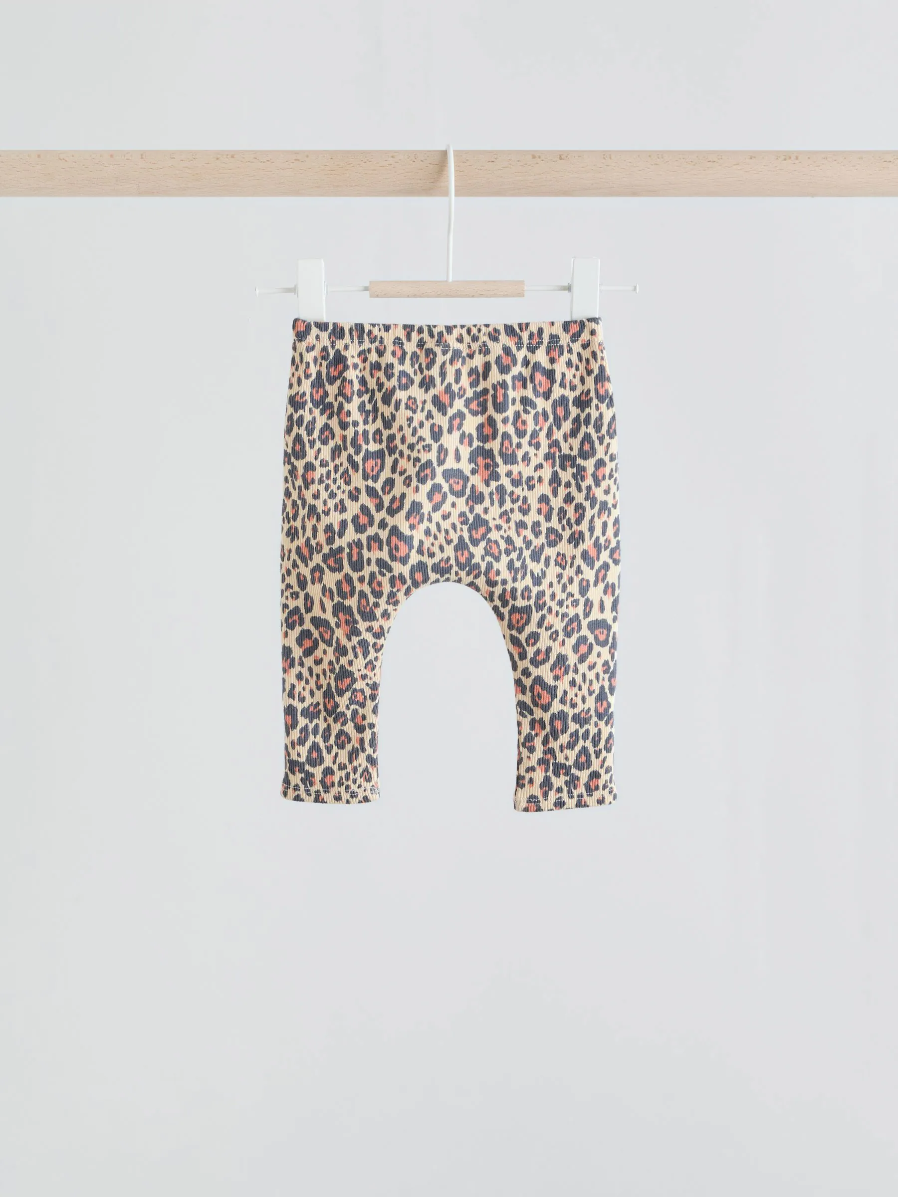 Neutraal met dieren - Baby Spijkerjack, Top en Leggings Set 3 Pieces (0mnd-2jr)
