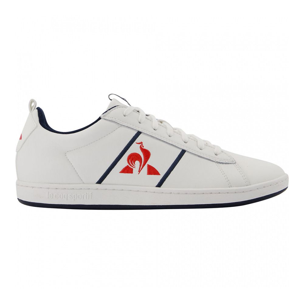 Le Coq Sportif COURTCLASSIC TRICOLORE - Sneakers Homme optical white/dress blue