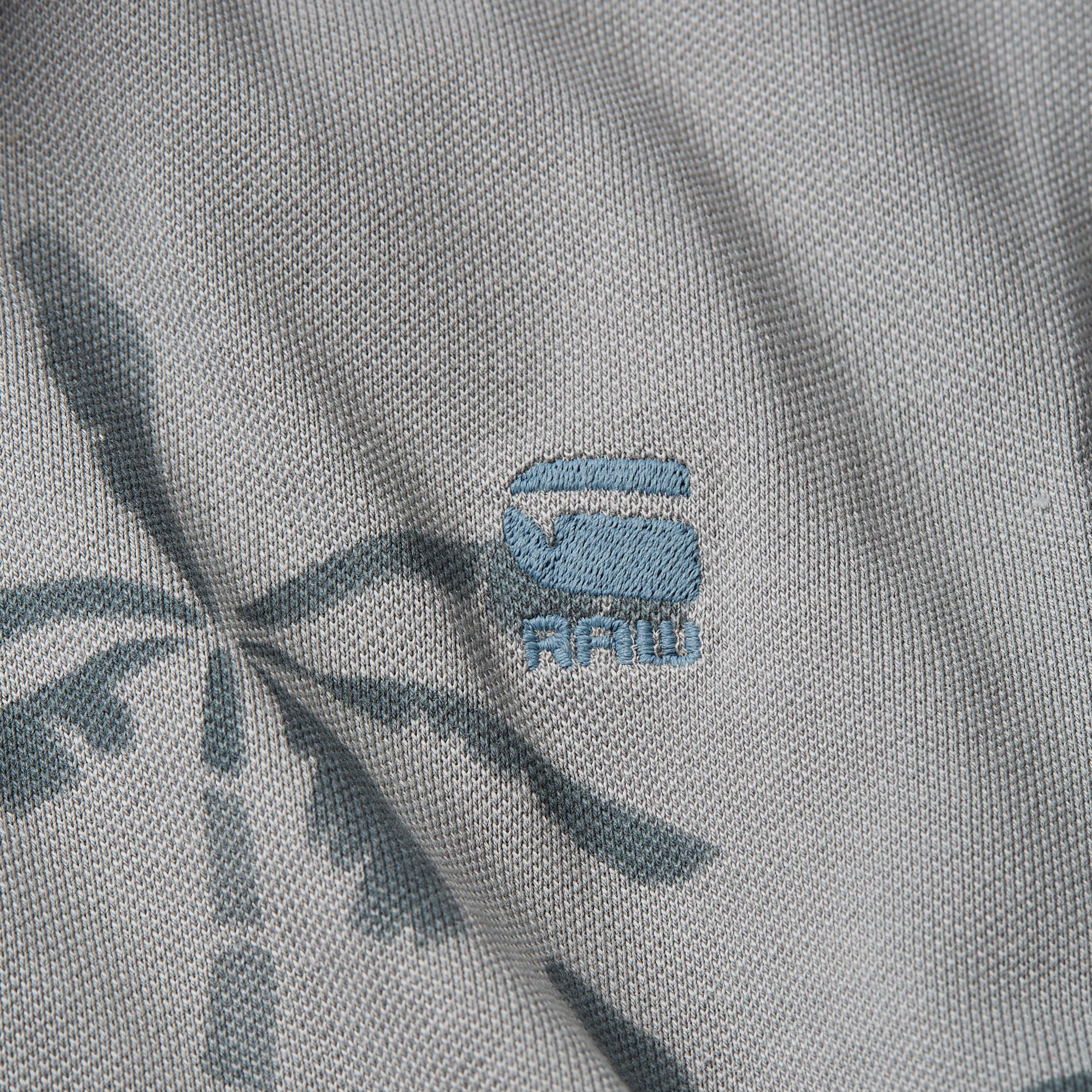 G Star Dunda Slim Print Polo Shirt