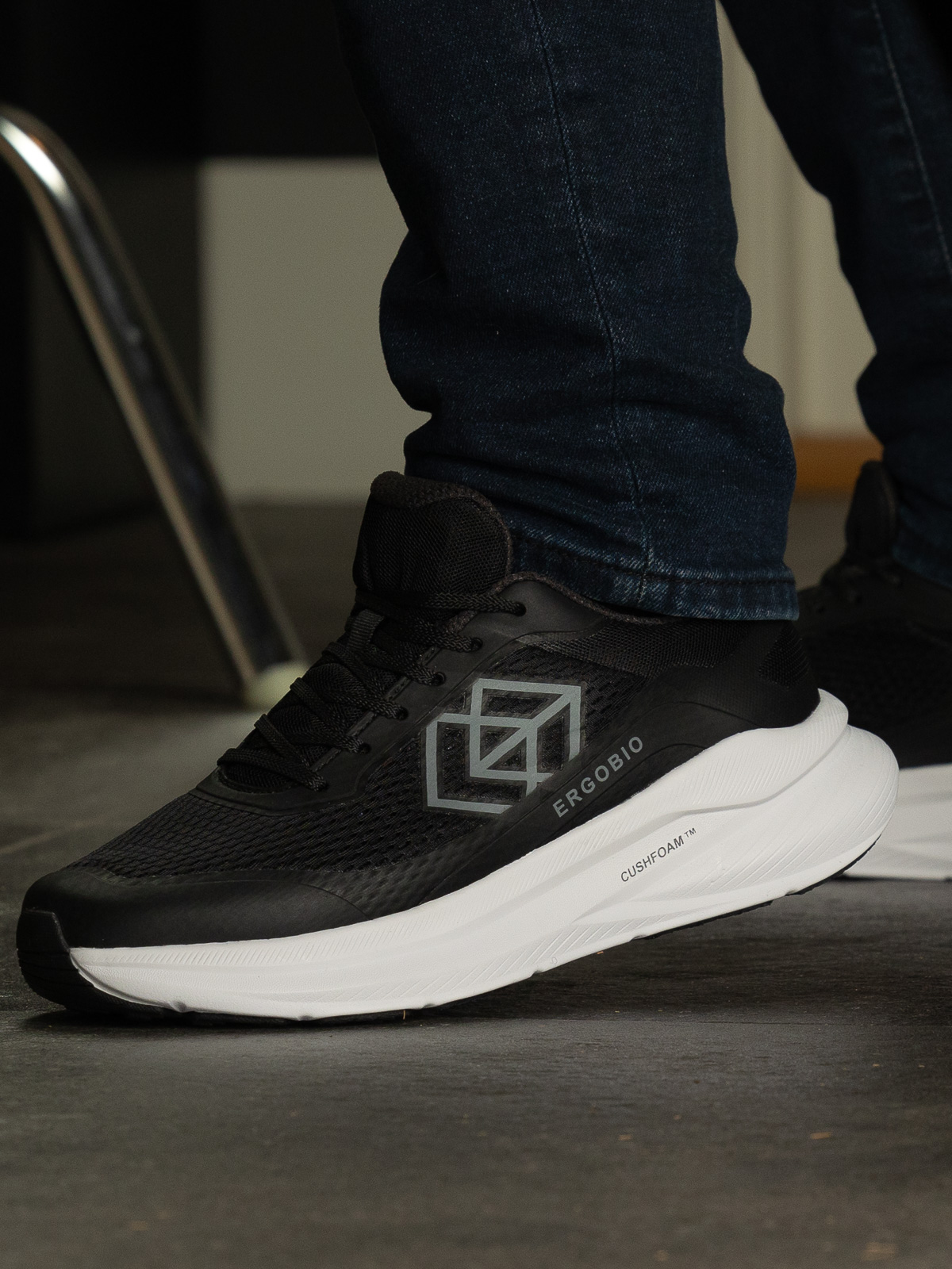Ergobio - Ergoroller 2.0 M Black - Trapes Sko