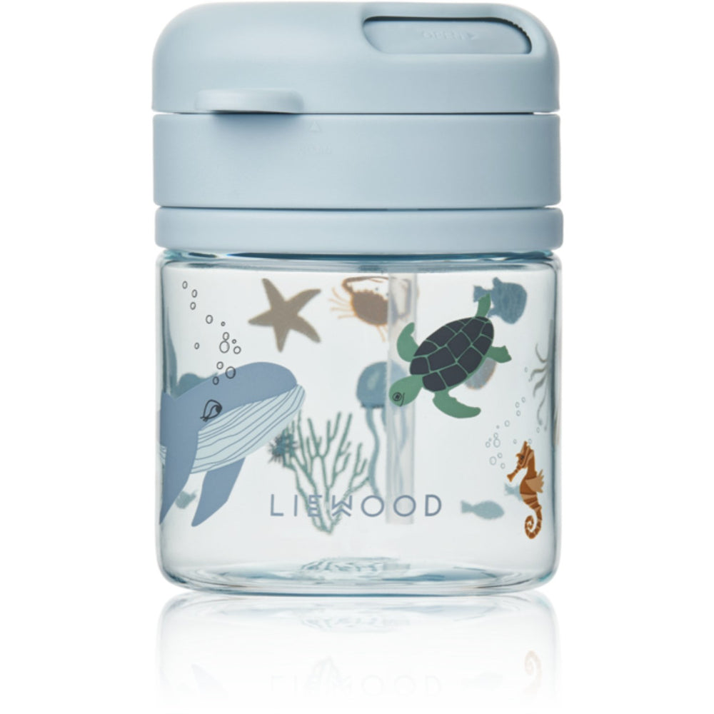 Køb LIEWOOD Sea Creature / Sandy Pavia Tritan Straw Kop 280ml