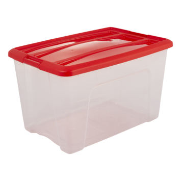 Kerstballenbox 60L met inlay