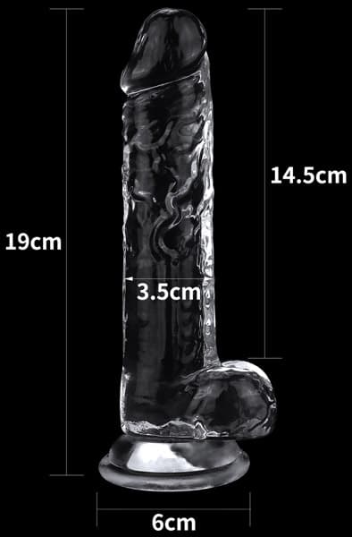 Flawless Clear Dildo 19 cm Dildo