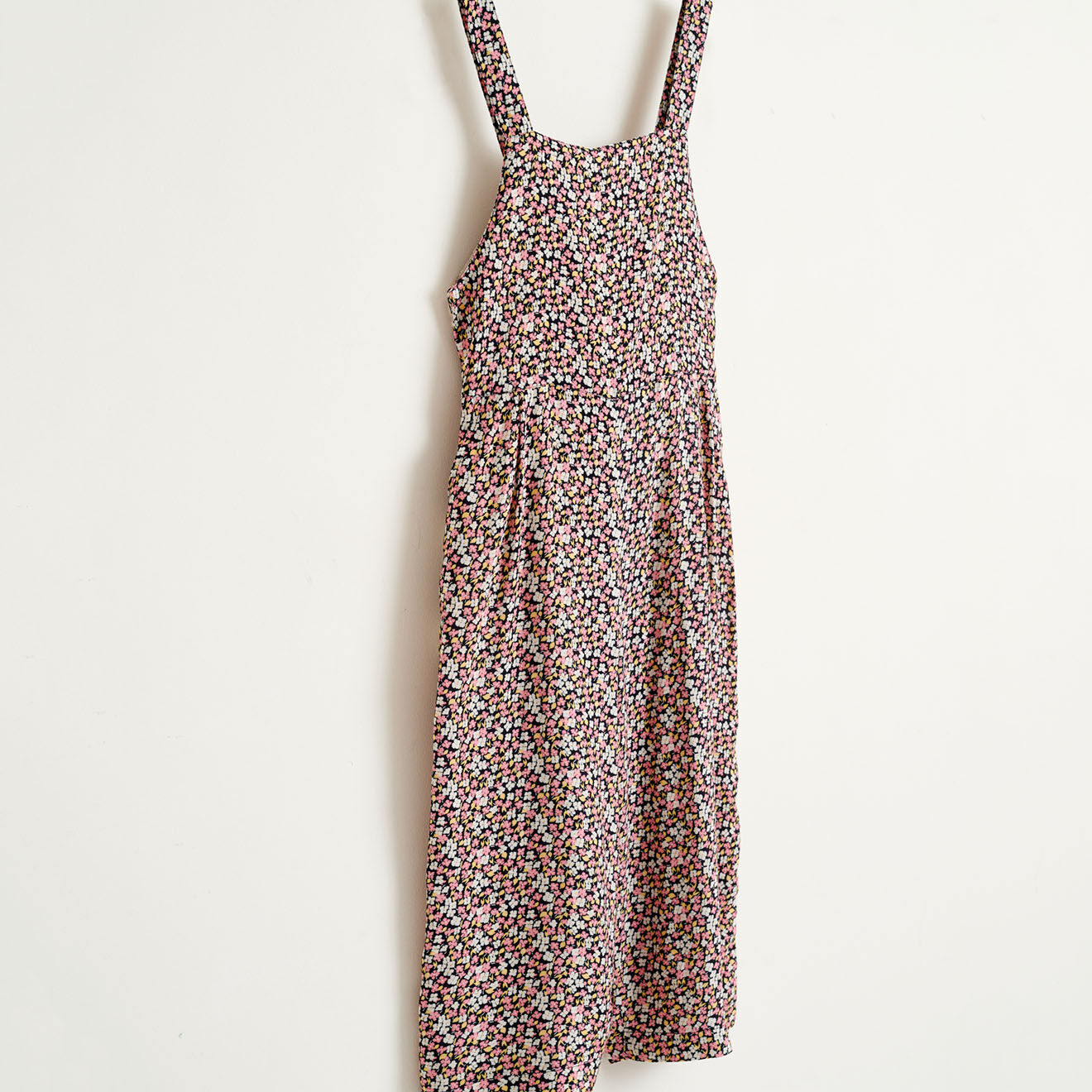 Bellerose Combinaison pantalon Pixie fluide à fleurs noir/multicolore
