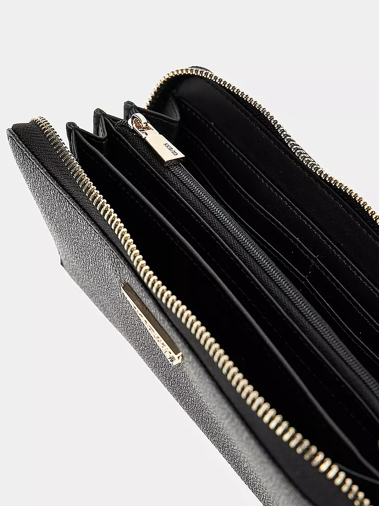 GUESS Geldbörse LAUREL Large schwarz