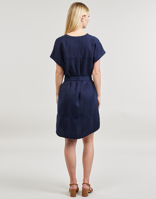 Esprit - tencel belt drs Azul