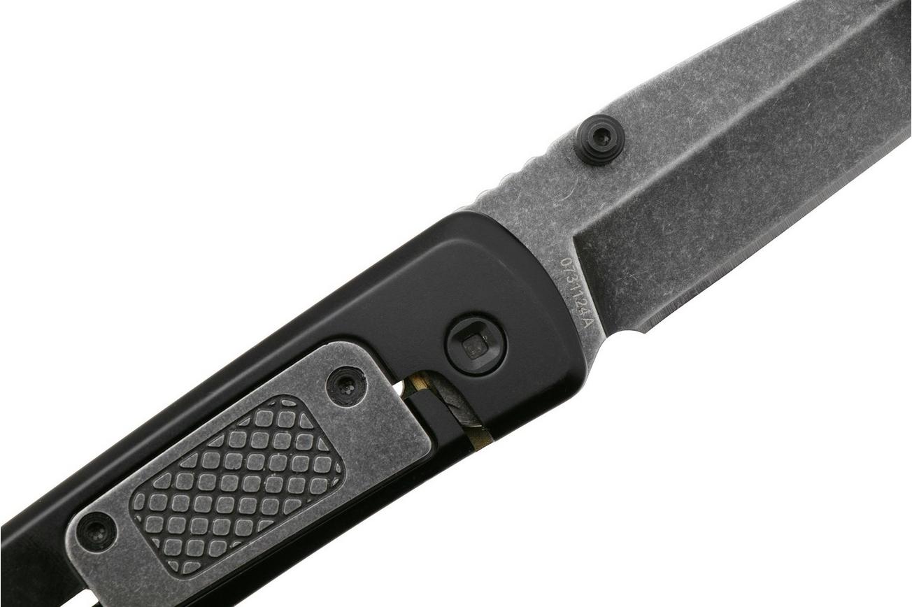 Gerber Affirm 1074312, Blackwashed 7Cr17Mov, Green Aluminum zakmes
