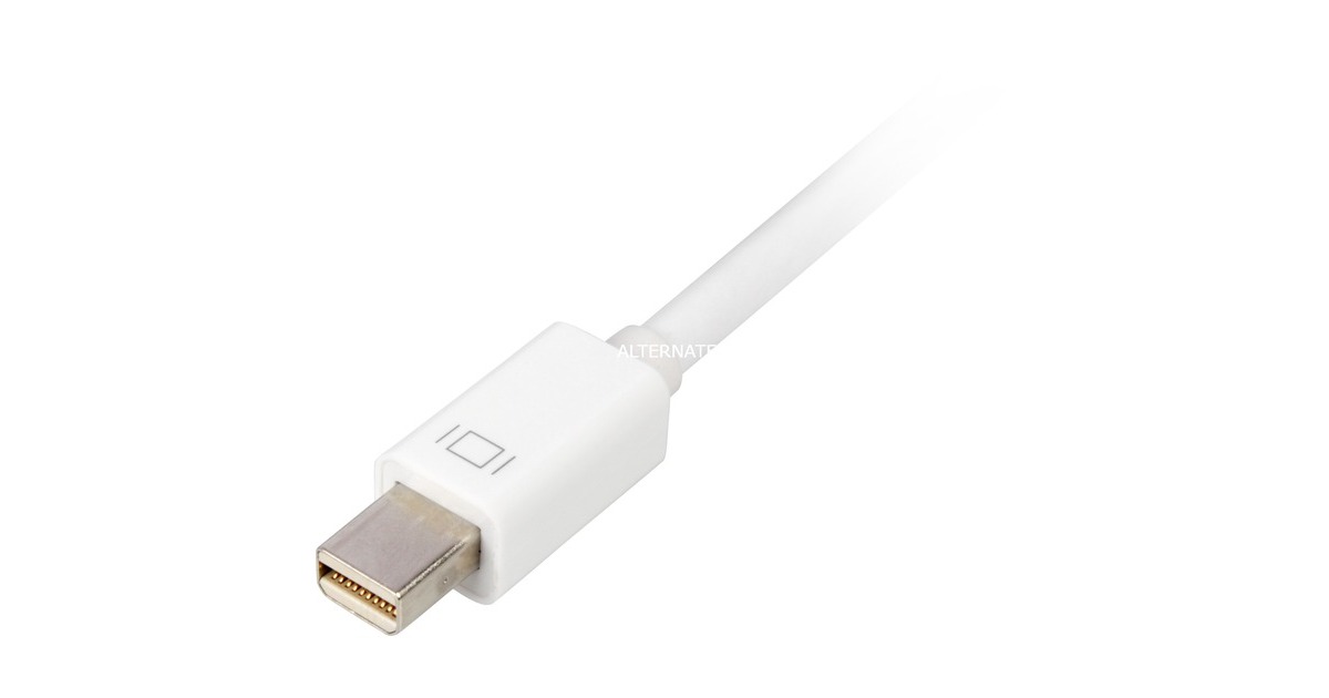 SharkoonAdapter mini DisplayPort --> VGA, 15cm  (Wit)